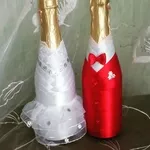 Свадебное шампанское на заказ