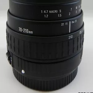 OБЪЕКТИВ Sigma 70-210mm 1:4-5.6 UC-II EF Canon
