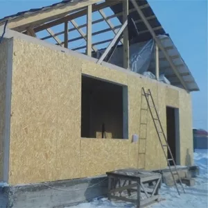Строительство деревянно-каркасных   домов!!!! 