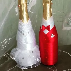 Свадебное шампанское на заказ